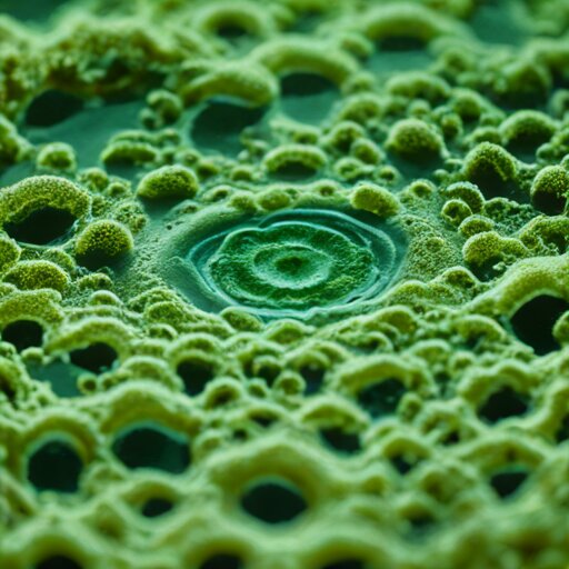 Paramecia swimming through aquarium water at 100x magnification